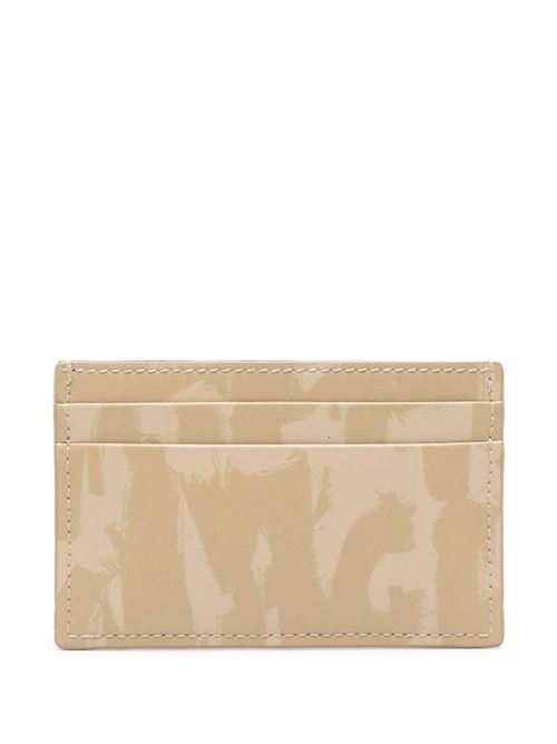 Graffiti-print leather cardholder Alexander McQueen | 7362301AAQ69710